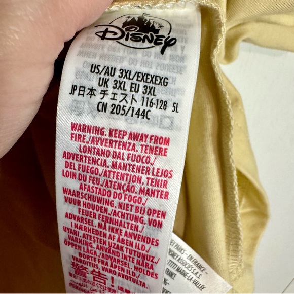 NWT. DISNEYLAND RESORT ADVENTURELAND BEIGE T-SHIRT 3XL. - Picture 12 of 13